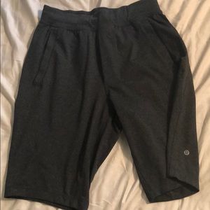 Gray lulu shorts